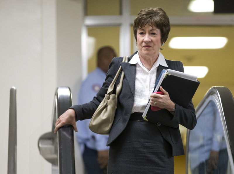 Sen. Susan Collins, R-Maine, is pushing a proposal that would give the White House more flexibility to work with Congress to approve targeted spending cuts.