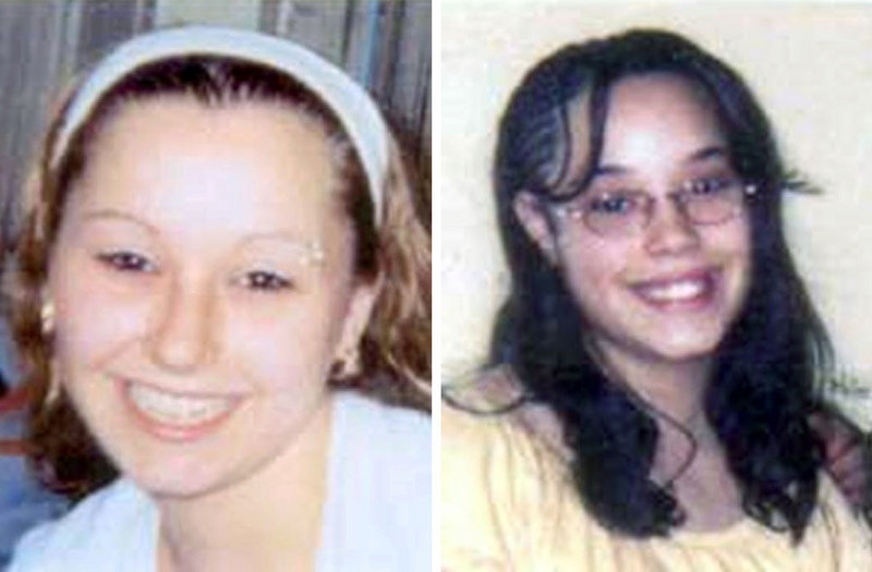 Freed captives Amanda Berry and Gina DeJesus are shown in undated handout photos provided by the FBI.