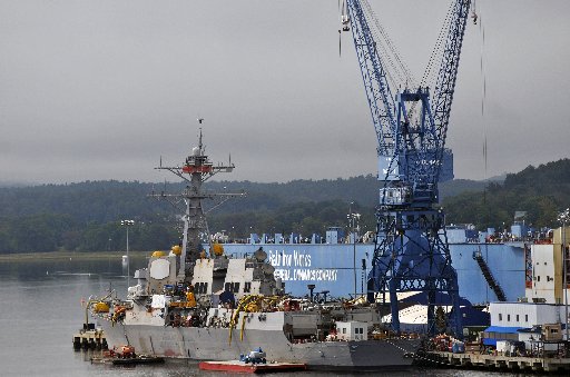 Bath Iron Works on Monday was awarded a $2.8 billion contract to build four destroyers for the U.S. Navy, and a fifth, $700 million ship, is possible if funding can be worked out in Congress.