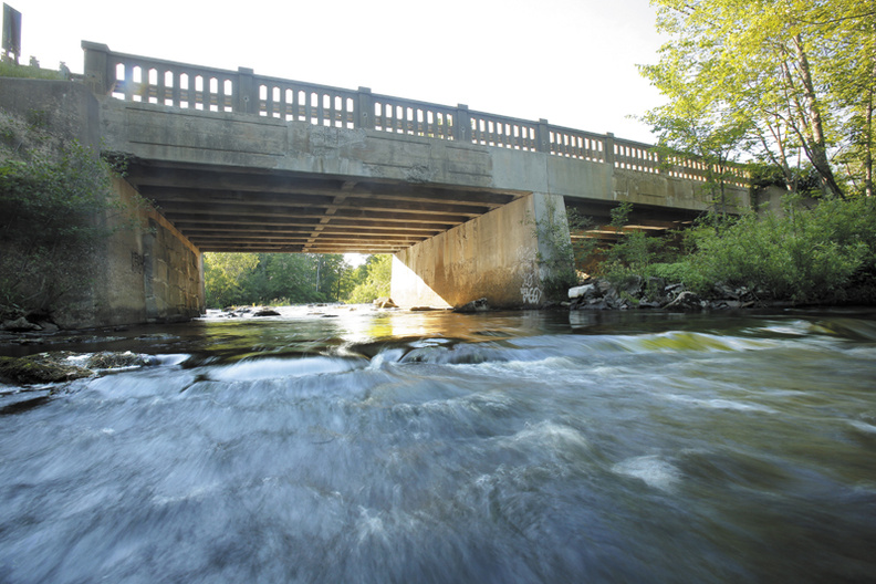 The Route 1 bridge over the Kennebunk River on the Kennebunk and Arundel town line is one of over 350 'deficient' bridges in Maine.