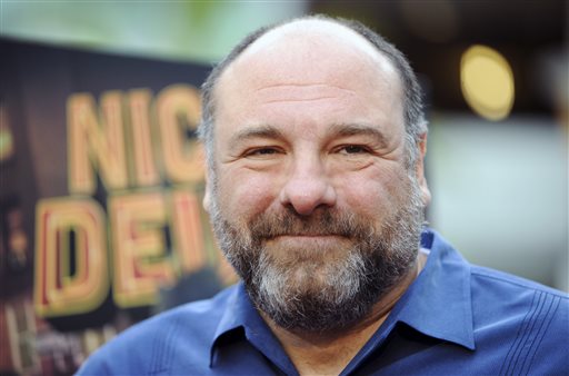 James Gandolfini attends the L.A. premiere of "Nicky Deuce" in this May 20, 2013, photo.