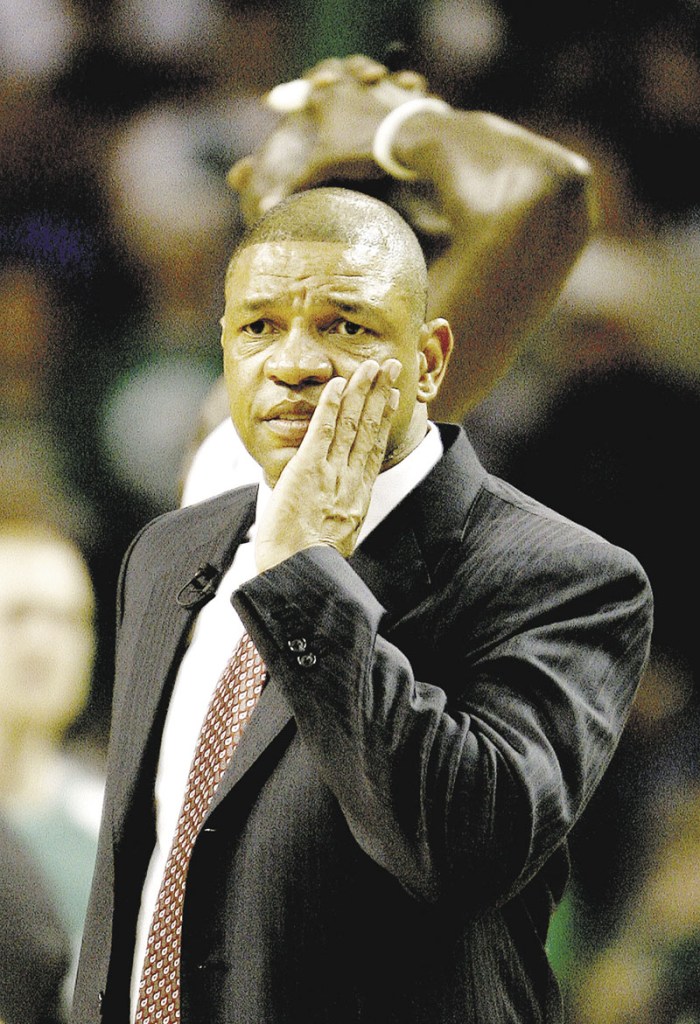 THE MAN FOR THE JOB: Doc Rivers will reportedly leave the Boston Celtics to become the new head coach of the Los Angeles Clippers. Rivers brings an impressive resume with him to L.A., including an NBA title.