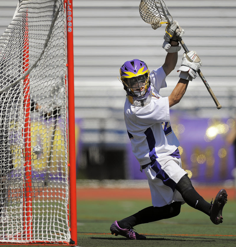 Class A boys lacrosse Scarborough wins fourth straight title