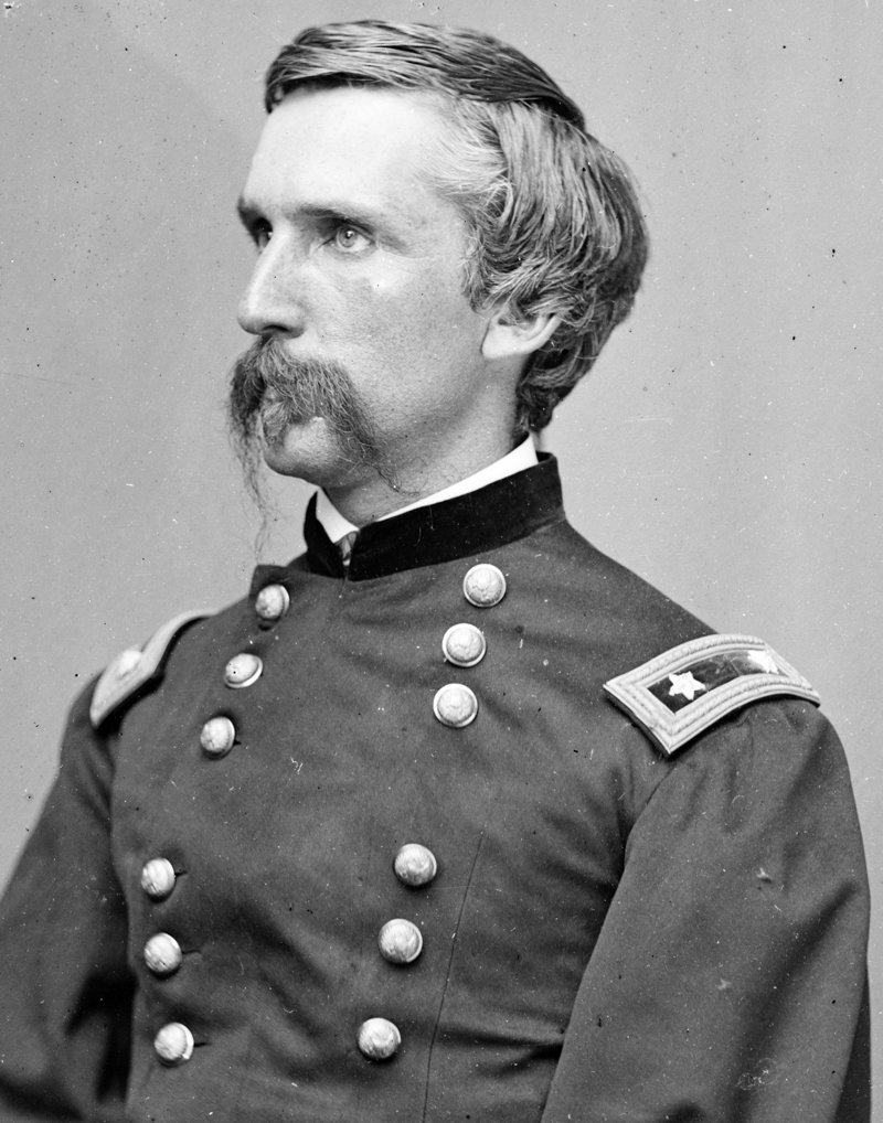 Col. Joshua Chamberlain, a former Bowdoin College professor, commanded the 20th Maine at Little Round Top. Congress awarded the Maine man the Medal of Honor for his actions during the battle at Gettysburg.