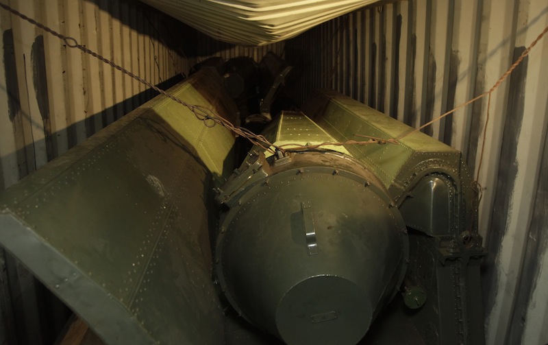 Military equipment lays in containers aboard a North Korean-flagged ship at the Manzanillo International container terminal on the coast of Colon City, Panama, Tuesday, July 16, 2013. A North Korean ship carrying weapons system parts buried under sacks of sugar was seized as it tried to cross the Panama Canal on its way from Cuba to its home country, which is under a United Nations arms embargo, Panamanian officials said Tuesday. (AP Photo/Arnulfo Franco)