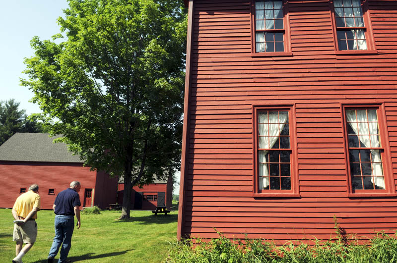 The Colburn House State Historic Site in Pittston was built in 1765, with a barn and carriage house added in the 19th Century.