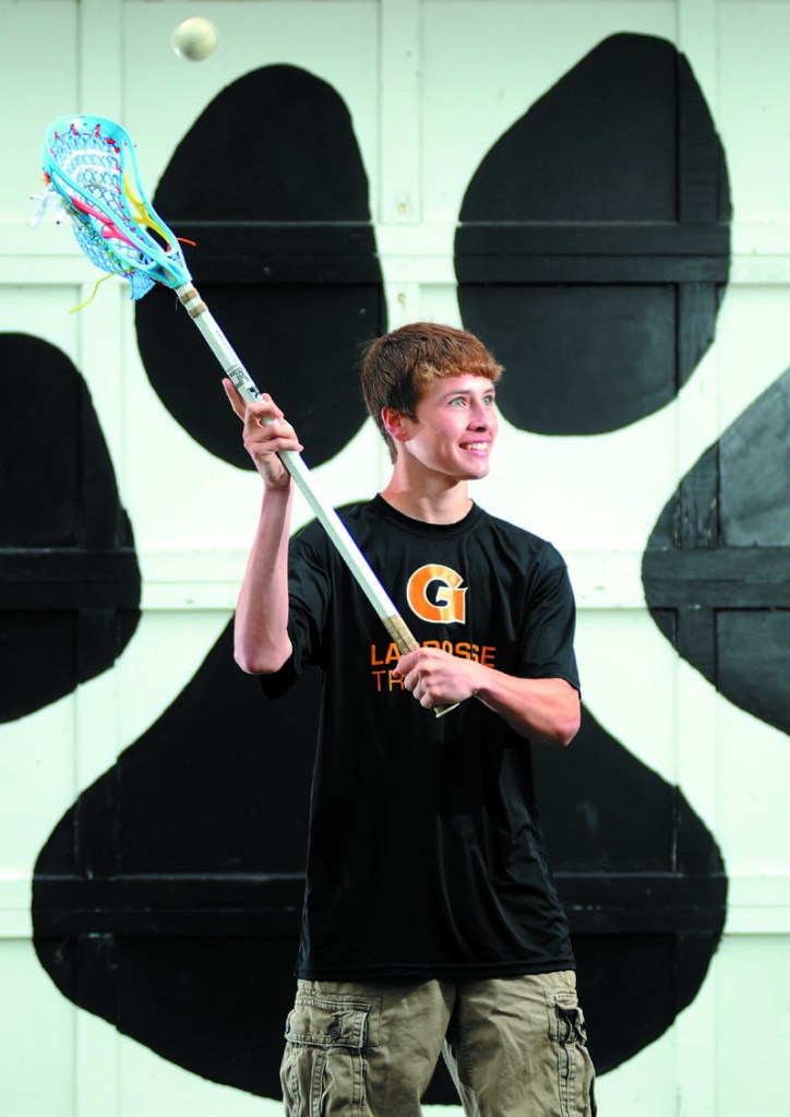 Gardiner Area High School's Keegan Smith is the Kennebec Journal Boys Lacrosse Player of the Year.