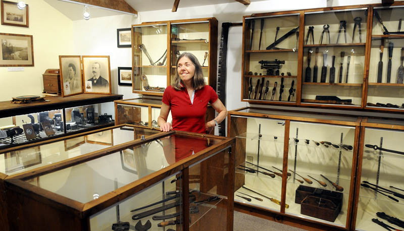 Carolyn Case and her husband, Fred, plan to reopen the Southard Museum for Richmond Days this weekend. The Southard has been closed since Carolyn's father, Wilbert Cooper, died in 2006. The house and barn oat 75 Main Street features antique tools and items from Richmond's history.
