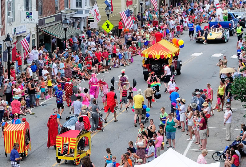 Old Hallowell Day parade