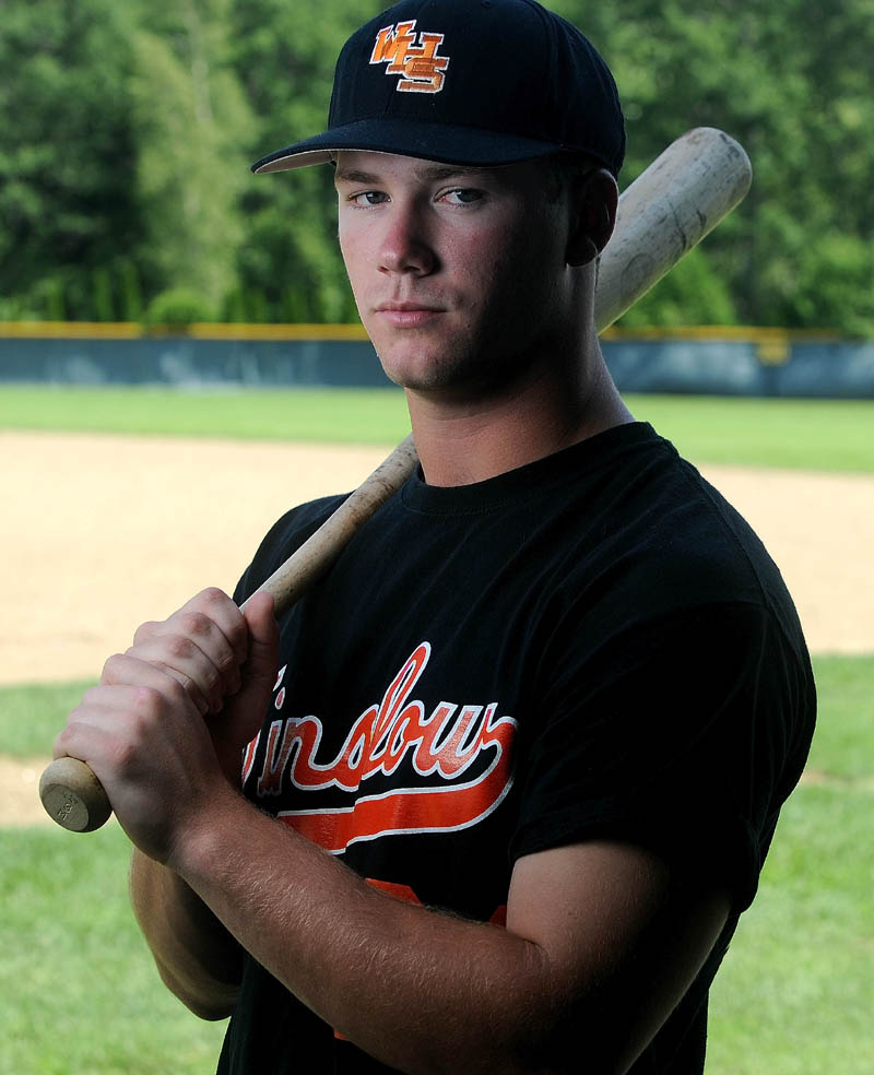 Winslow's Dylan Hapworth is the Morning Sentinel Baseball Player of the Year.