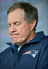 New England Patriots head coach Bill Belichick: "Personally hurt and disappointed by the situation.''