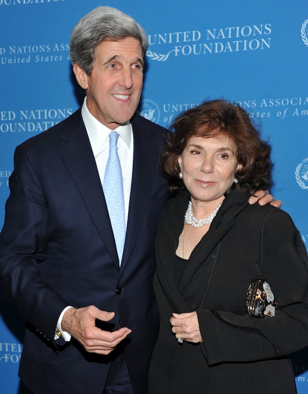 Condition of John Kerry’s wife upgraded to fair