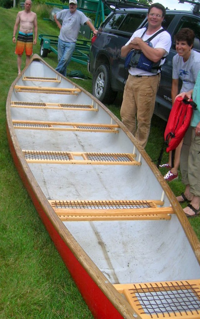 An annual kayak and canoe race in Skowhegan will feature teams from Canada and the United States in 28-foot war canoes. The canoes are modeled after Penobscot Indian Nation designs, according to their builder, Mike Maybury. The race is up the Kennebec River from the Swinging Bridge at 6:30 p.m. Thursday.