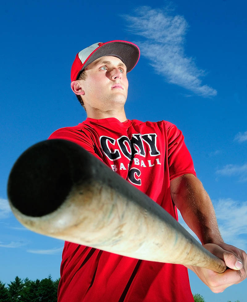 Zack Lachance is the Kennebec Journal Baseball Player of the Year.