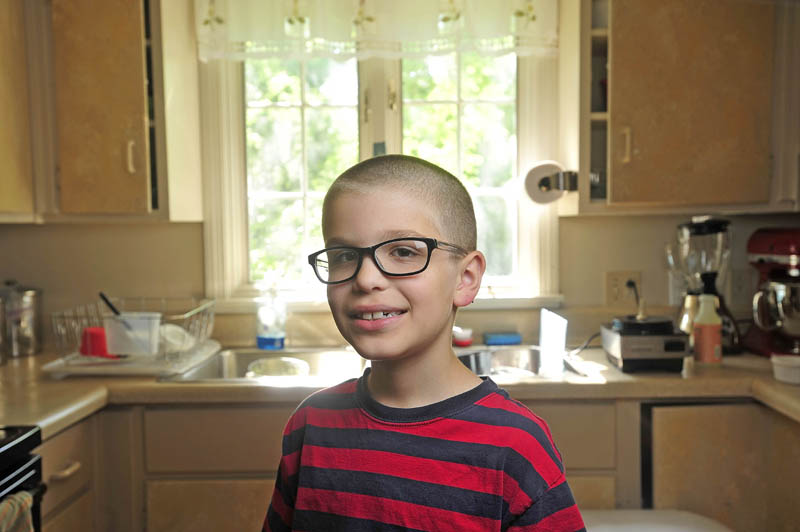 Noah Koch, 9, of Waterville, was invited to the White House in July to prepare his award winning pesto. He was selected as a winner in First Lady Michelle Obama’s Healthy Lunchtime Challenge, an honor that brought the child to Washington to meet the first lady and President Obama.