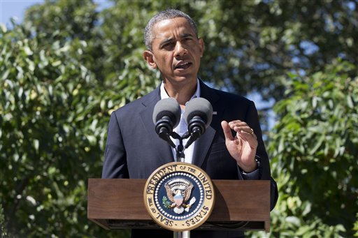 President Barack Obama announces that the U.S. is canceling joint military exercise with Egypt amid violence. He made the statement to the media from his rental vacation home on Martha's Vineyard on Thursday.
