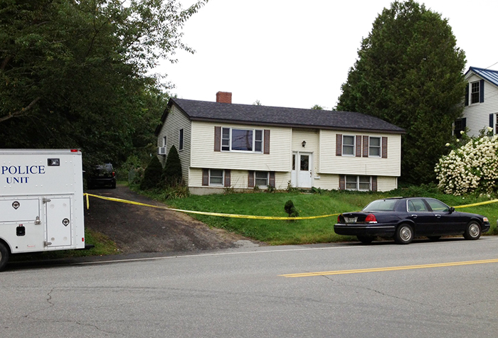 The home at 162 Waldo Ave. in Belfast, where Lynn Arsenault, 55, was shot and killed and her son, Matthew Day, 21, was wounded.