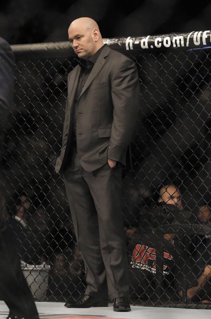 THE MAINE MAN: Dana White, who graduated from Hermon High School in 1987, helped build UFC from a struggling company with a bad reputation to one of the fastest growing promotions in sports.