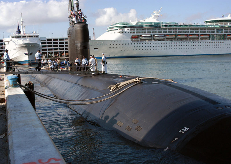 The nuclear-powered USS Miami, heavily damaged in a a May 2012 arson fire, is destined to be scrapped because of budget cuts accompanied by growing costs of repairs.