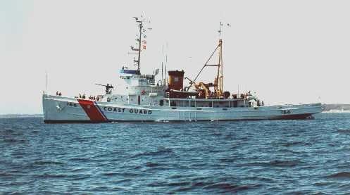 The Tamaroa, previously the USS Zuni, was decommissioned by the Coast Guard in 1994.