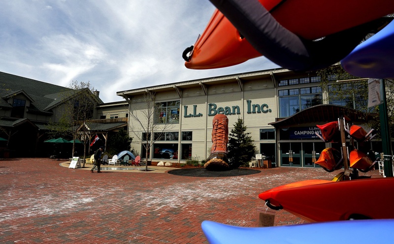 L.L. Bean in Freeport reports that sales from March through August for the outdoors retailer were up 3 percent from the same period last year.