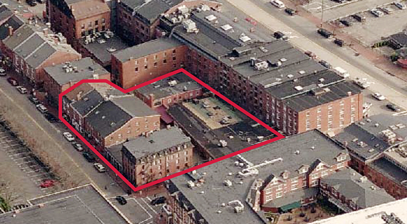Image provided by Cardente Real Estate shows the Old Port properties that will be auctioned online.