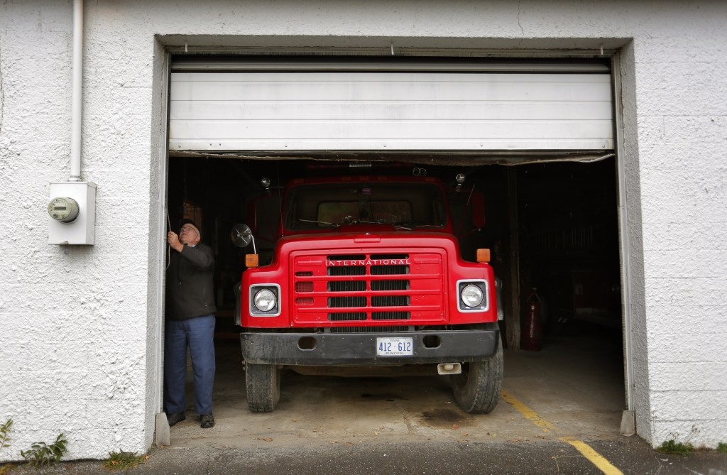 Jim Sholler, a former Oakfield selectman who chaired the town’s wind farm review committee, says some of the money the town receives as part of its deal with First Wind will go toward purchasing a new fire truck and building a new station.