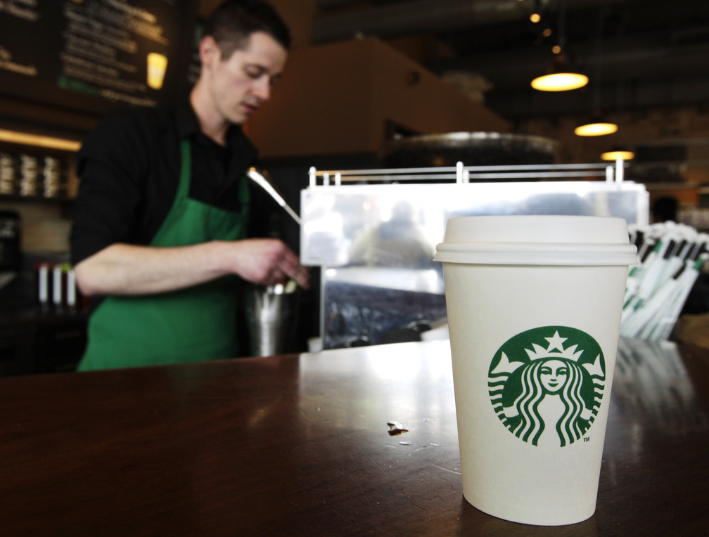 From Wednesday through Friday this week, Starbucks is offering a free tall brewed coffee to any customer in the U.S. who buys another person a beverage at the coffee chain.