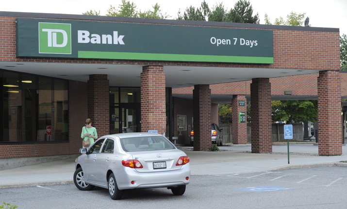 The TD Bank branch on Allen Avenue in Portland is one of 54 retail locations statewide. The bank is no longer headquartered in Portland.