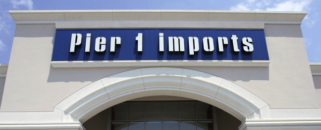A Pier 1 Imports store is shown in Dallas. Pier 1 opened a store at the Maine Mall on Monday.