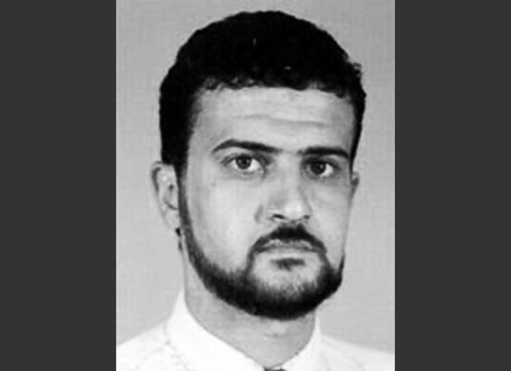 FILE - This file image from the FBI website shows al Qaeda leader Abu Anas al-Libi. Al-Libi, who was charged in the deadly 1998 al-Qaida bombings of U.S. embassies in Africa, pleaded not guilty Tuesday, Oct. 15, 2013, to terrorism charges in a heavily guarded courtroom in New York.