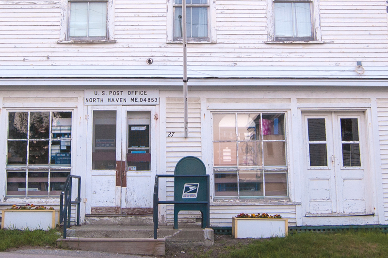 North Haven’s post office is the kind of “Maine from the Inside” that North Haven photographer Seth Macy hopes to capture.