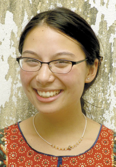 Emily Kwong, 23, a student at the Salt Institute for Documentary Studies in Portland.