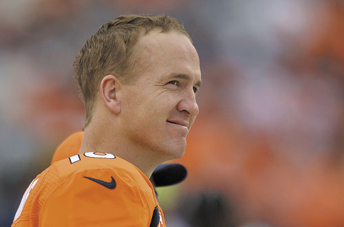 THINKING MAN: Denver Broncos quarterback Peyton Manning returns to Indianapolis on Sunday a better quarterback than the one who left.