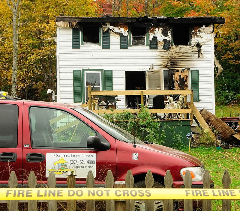 A home at 119 Granite Hill Road in Manchester was destroyed by fire today, killing Sam Spinicci, 56, his family said.
