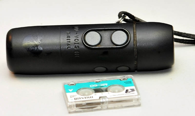 An electro larnyx battery-powered voicebox device.