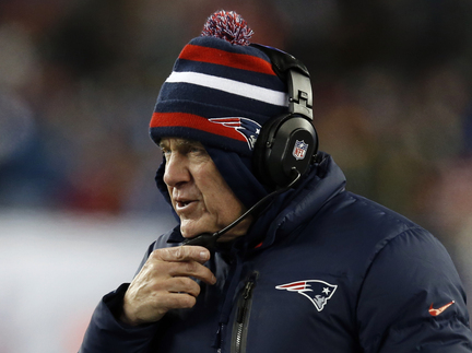 New England Patriots head coach Bill Belichick watches from the sideline in the first quarter of an NFL football game against the Denver Broncos Sunday, Nov. 24, 2013, in Foxborough, Mass. (AP Photo/Elise Amendola)