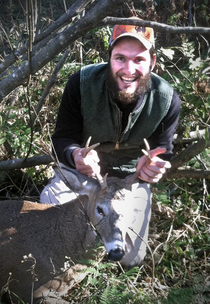 Bowhunter Grant Owens of Windsor gave the deer he has in this photo to Hunters for the Hungry last week. The Hunters for the Hungry program provides a means for hunters to donate all or a portion of their hunt takings to a family in need.