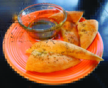 Housemade bread with seasoned dipping oil