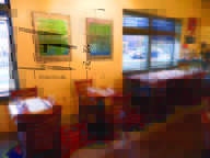 Interior view of Water Street Cafe