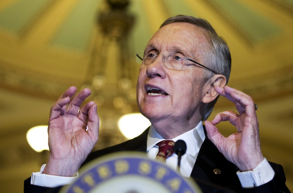 Senate Majority Leader Harry Reid of Nevada said, “The need for change is obvious” while shepherding through a vote to change the filibuster rules.