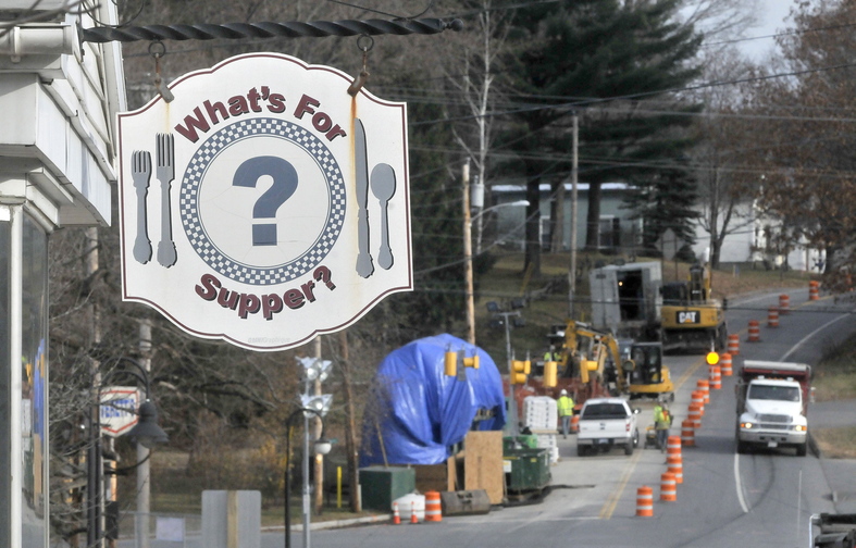 Giving Thanks: The annual Thanksgiving dinner at What’s For Supper? restaurant in Norridgewock is getting support from Summit Natural Gas of Maine, which is building a pipeline in the area.