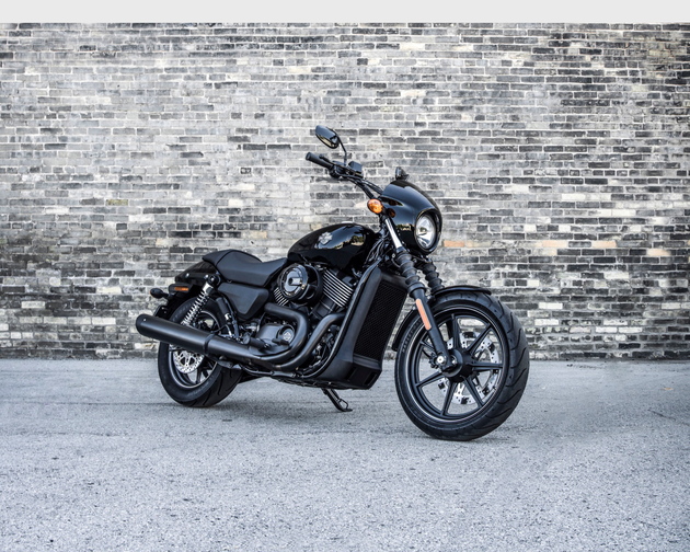 Harley-Davidson’s new Street 750 motorcycle is one of two new Dark Custom motorcycles designed for young urban riders around the world.