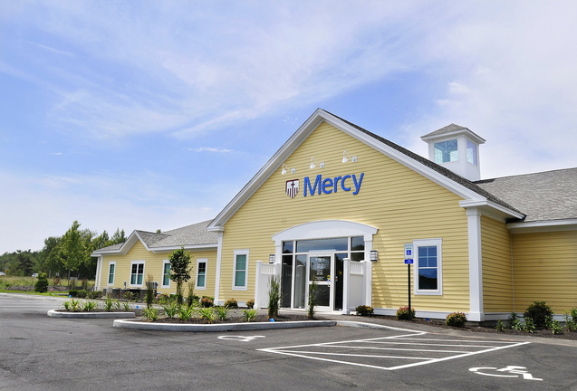 Mercy Hospital has a facility on Route 1 in Yarmouth. The hospital industry is among those that were looking for workers in the third quarter of 2013, according to a report released Wednesday.