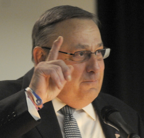Global Warming: Gov. Paul LePage told attendees Thursday at an Augusta conference on the future of the transportation industry that global warming could help Maine because the melting of the Arctic icecap has opened northern shipping lanes.