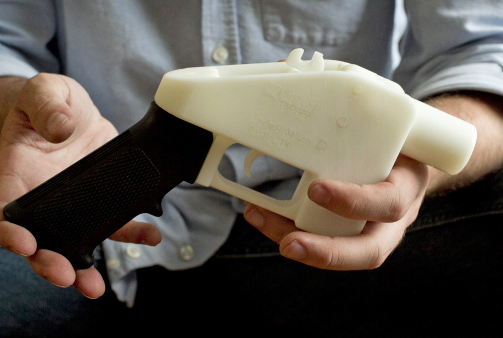 Congress has renewed a ban on undetectable firearms, including 3D-printed guns made of plastic. A Texas man used 3D to make this mostly plastic gun.