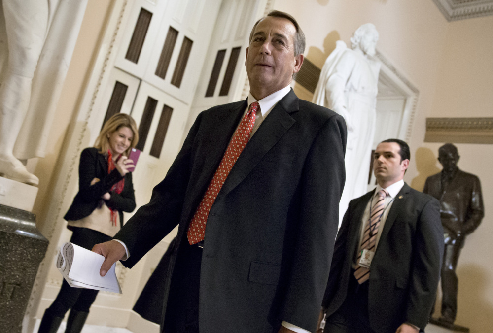 Speaker of the House John Boehner had choice words for some conservative groups Thursday.