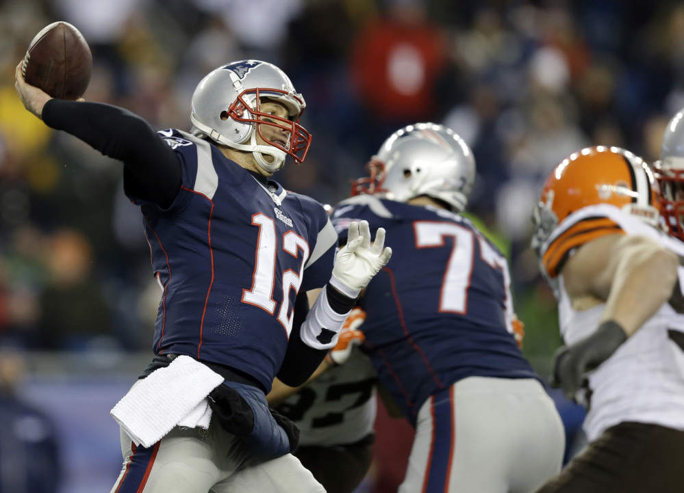 Tom Brady and the New England Patriots have rallied to victories in each of their last three games. The Patriots face the Miami Dolphins on Sunday with a chance to clinch the AFC East title.