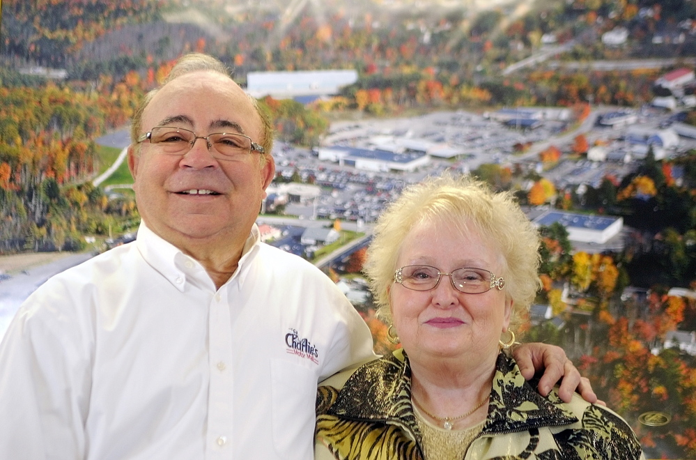 CHAMBER AWARDS: Charlie and Nancy Shuman, of Winthrop, will be awarded a Kennebec Valley Chamber of Commerce Special Service Award for their charitable giving.