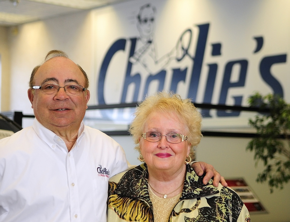 CHAMBER AWARDS: Charlie and Nancy Shuman, of Winthrop, will be awarded a Kennebec Valley Chamber of Commerce Special Service Award for their charitable giving.